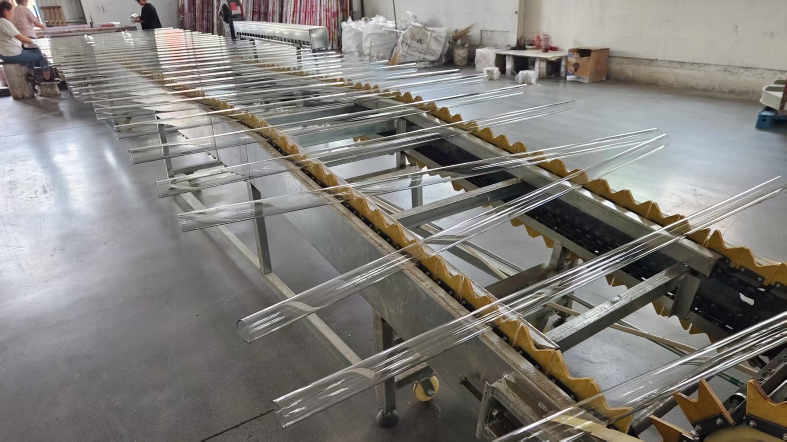 Shanwell Glass borosilicate tube production line
